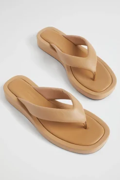 Seed Heritage Sandals & Thongs-Alex Flatform Sandal Toffee