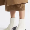 Seed Heritage Boots-Amber Ankle Boot Bone