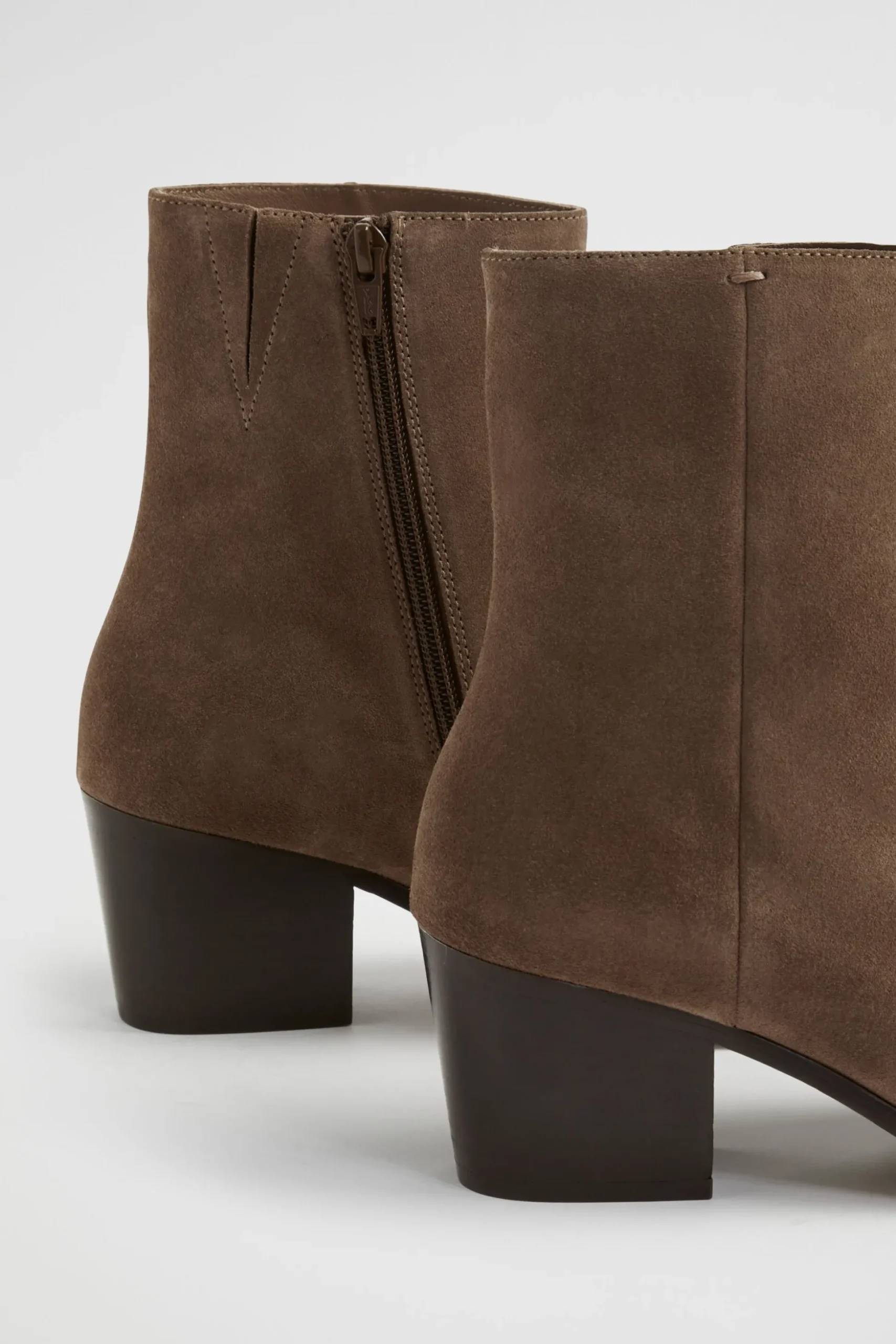 Seed Heritage Boots-Amber Ankle Boot Cashew Suede