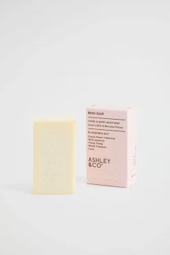Seed Heritage Bathroom-Ashley & Co Mini Soap Bar Blossom Gilt