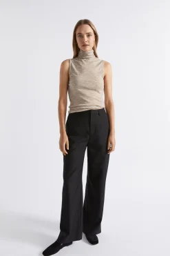 Seed Heritage Knitwear & Sweaters-Babywool Tank Light Storm Marle