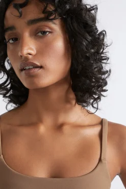 Seed Heritage T-Shirts & Tops-Basic Bralette Mocha
