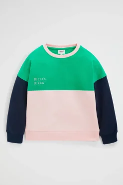Seed Heritage T-Shirts & Tops-Be Cool Be Kind Sweat Pea Green