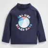 Seed Heritage Swimwear-Beachball Rashvest Midnight Blue