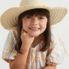Seed Heritage Hats & Beanies & Caps-Beaded Frayed Edge Panama Multi