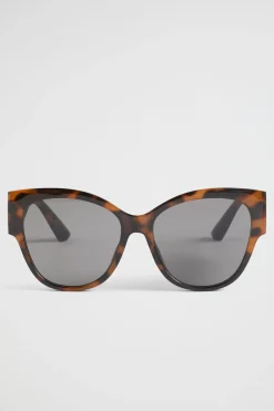 Seed Heritage Sunglasses & Glasses-Bella Oversized Sunglasses Brown Tort