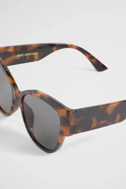Seed Heritage Sunglasses & Glasses-Bella Oversized Sunglasses Brown Tort