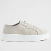 Seed Heritage Sneakers-Billie Flatform Sneaker Grey