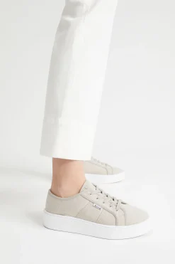 Seed Heritage Sneakers-Billie Flatform Sneaker Grey