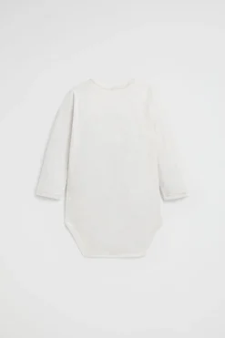 Seed Heritage Bodysuits & Onesies-Blueberry Bodysuit Snow Marle