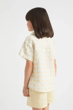 Seed Heritage T-Shirts & Tops-Boxy Linen Shirt Multi
