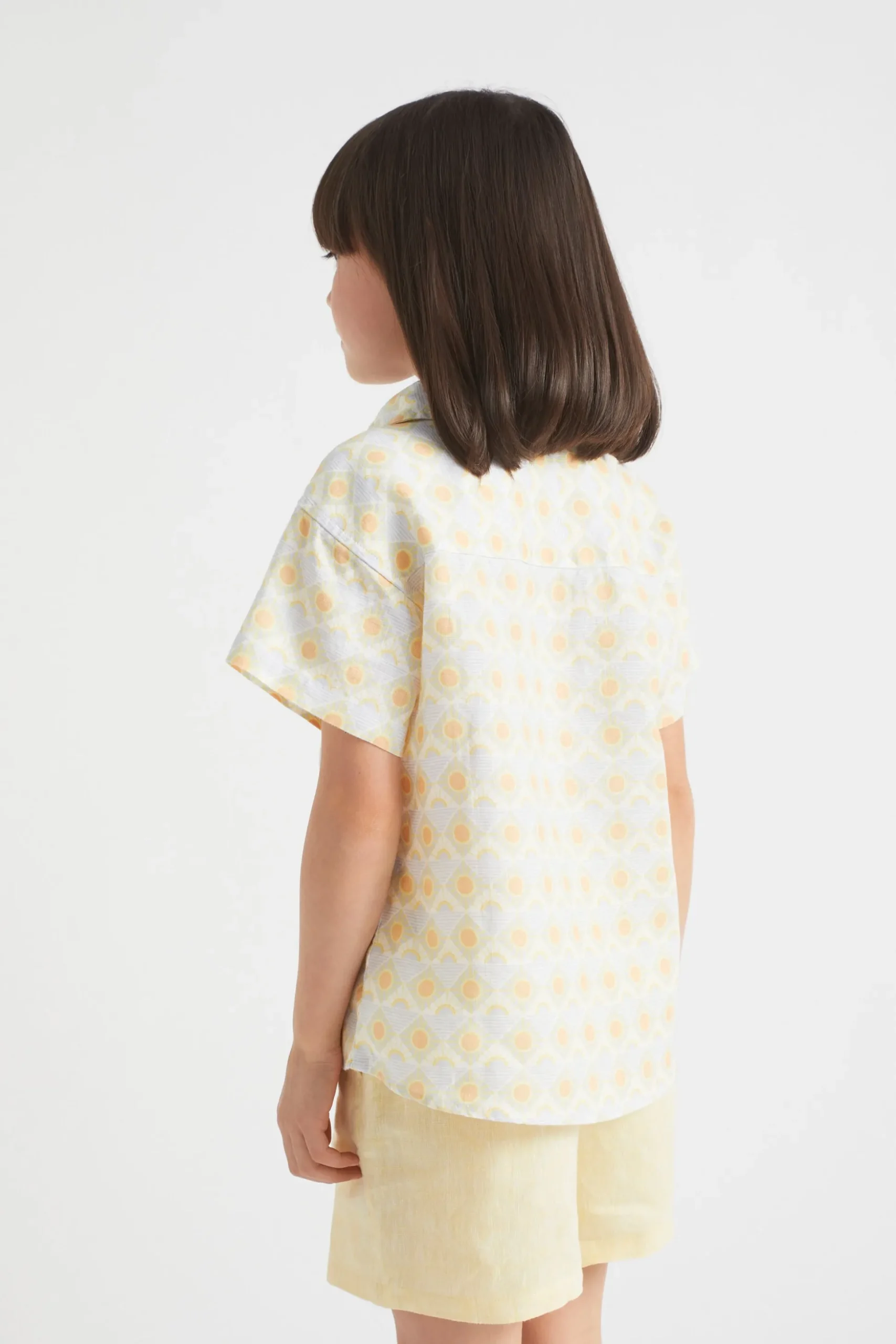 Seed Heritage T-Shirts & Tops-Boxy Linen Shirt Multi