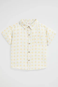 Seed Heritage T-Shirts & Tops-Boxy Linen Shirt Multi