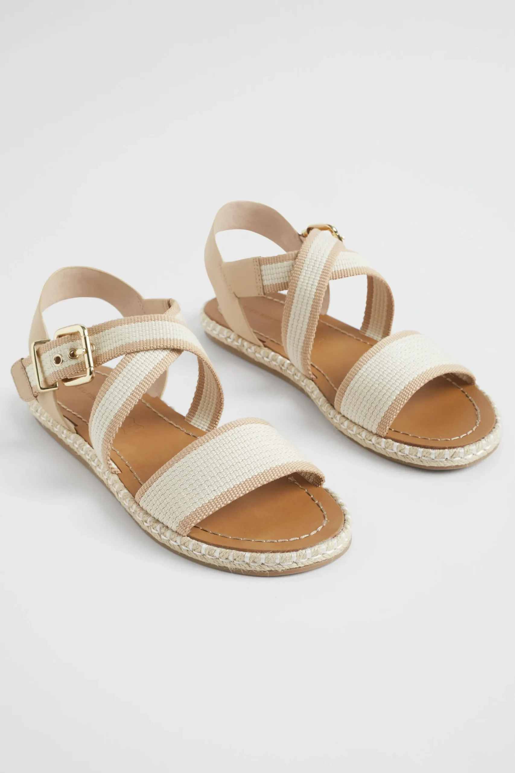Seed Heritage Sandals & Thongs-Bree Woven Sandal Cream Nude