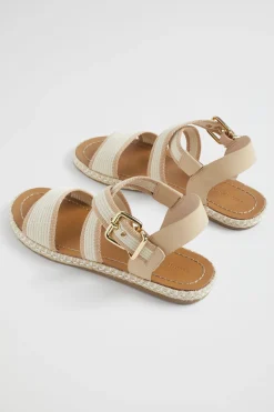 Seed Heritage Sandals & Thongs-Bree Woven Sandal Cream Nude