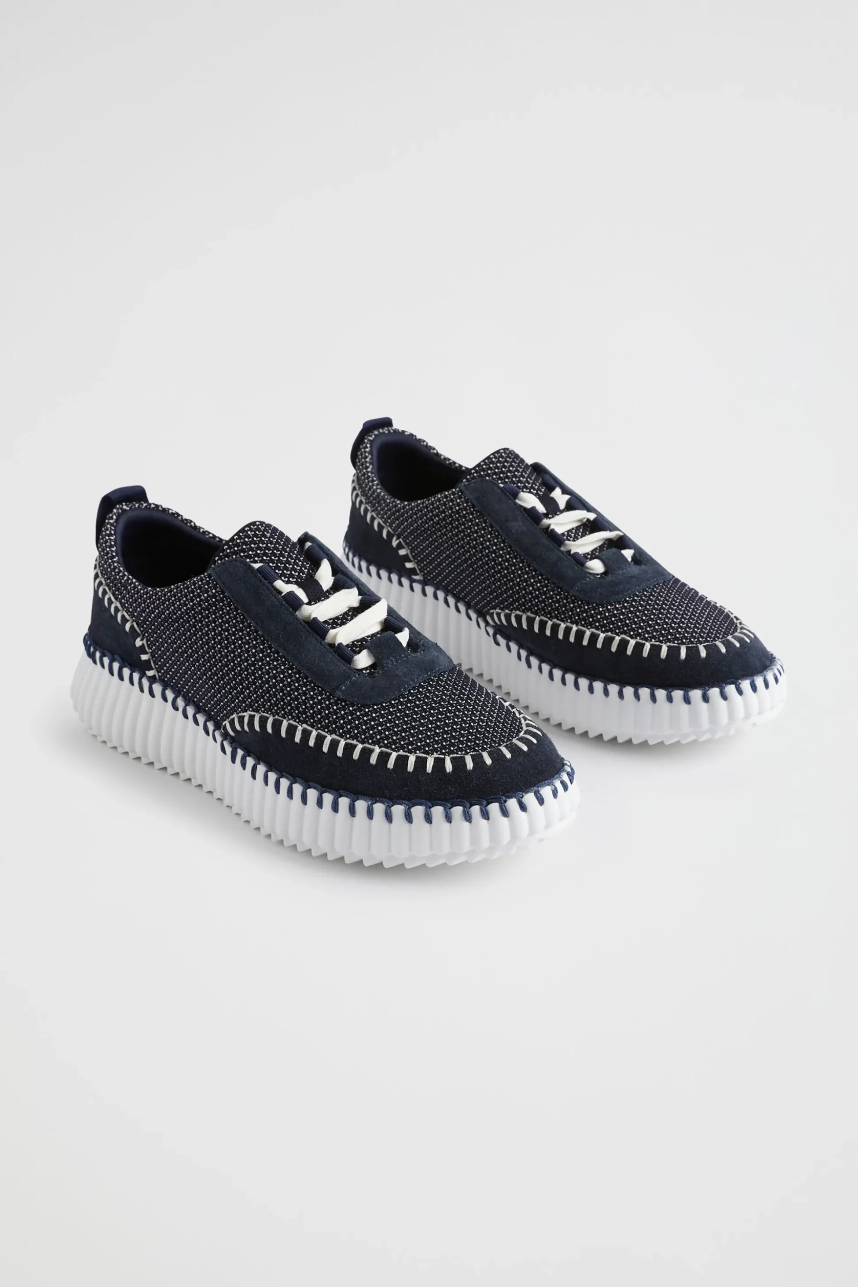 Seed Heritage Sneakers-Brielle Knit Sneaker Navy