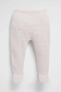 Seed Heritage Leggings & Pants-Brushed Stripe Legging Berry