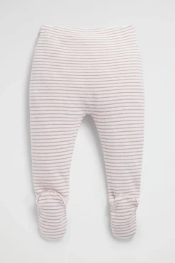 Seed Heritage Leggings & Pants-Brushed Stripe Legging Berry