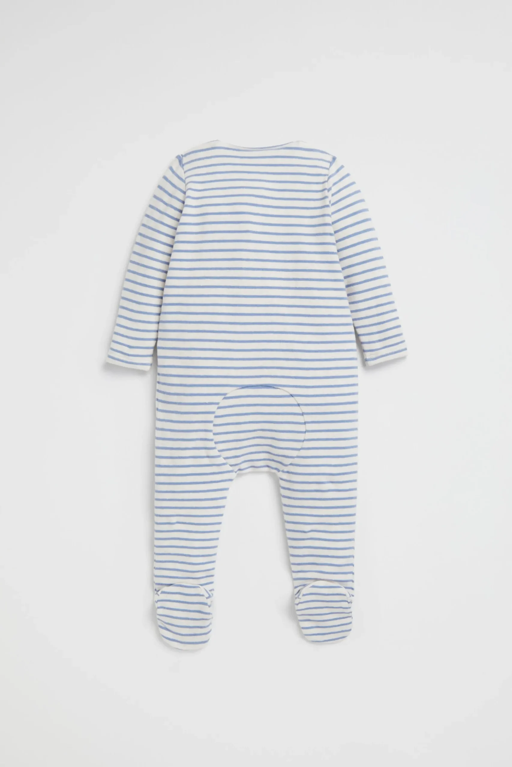 Seed Heritage Jumpsuits & Overalls-Brushed Stripe Zipsuit Snow Marle