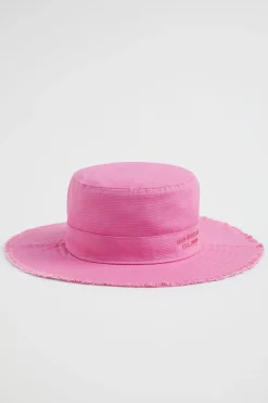 Seed Heritage Hats, Beanies & Caps-Bucket Hat Fuchsia