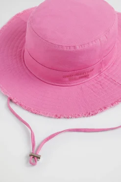 Seed Heritage Hats, Beanies & Caps-Bucket Hat Fuchsia