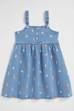 Seed Heritage Denim & Jeans-Bunny Denim Pinafore Original Indigo