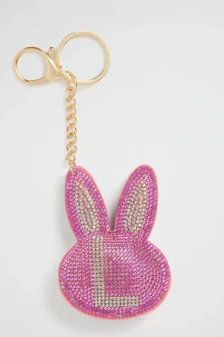 Seed Heritage Keyrings-Bunny Initia Keyring L