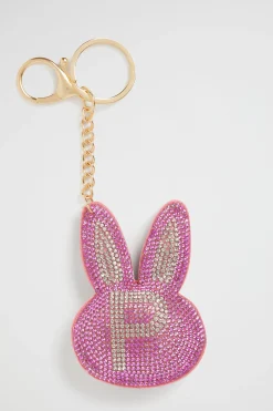 Seed Heritage Keyrings-Bunny Initial Keyring P