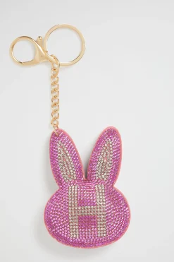 Seed Heritage Keyrings-Bunny Initial Keyring H