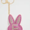 Seed Heritage Keyrings-Bunny Initial Keyring F