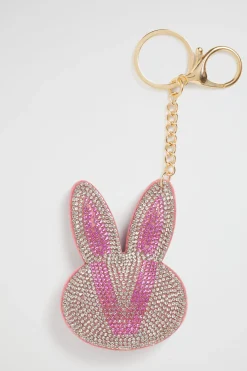 Seed Heritage Keyrings-Bunny Initial Keyring V