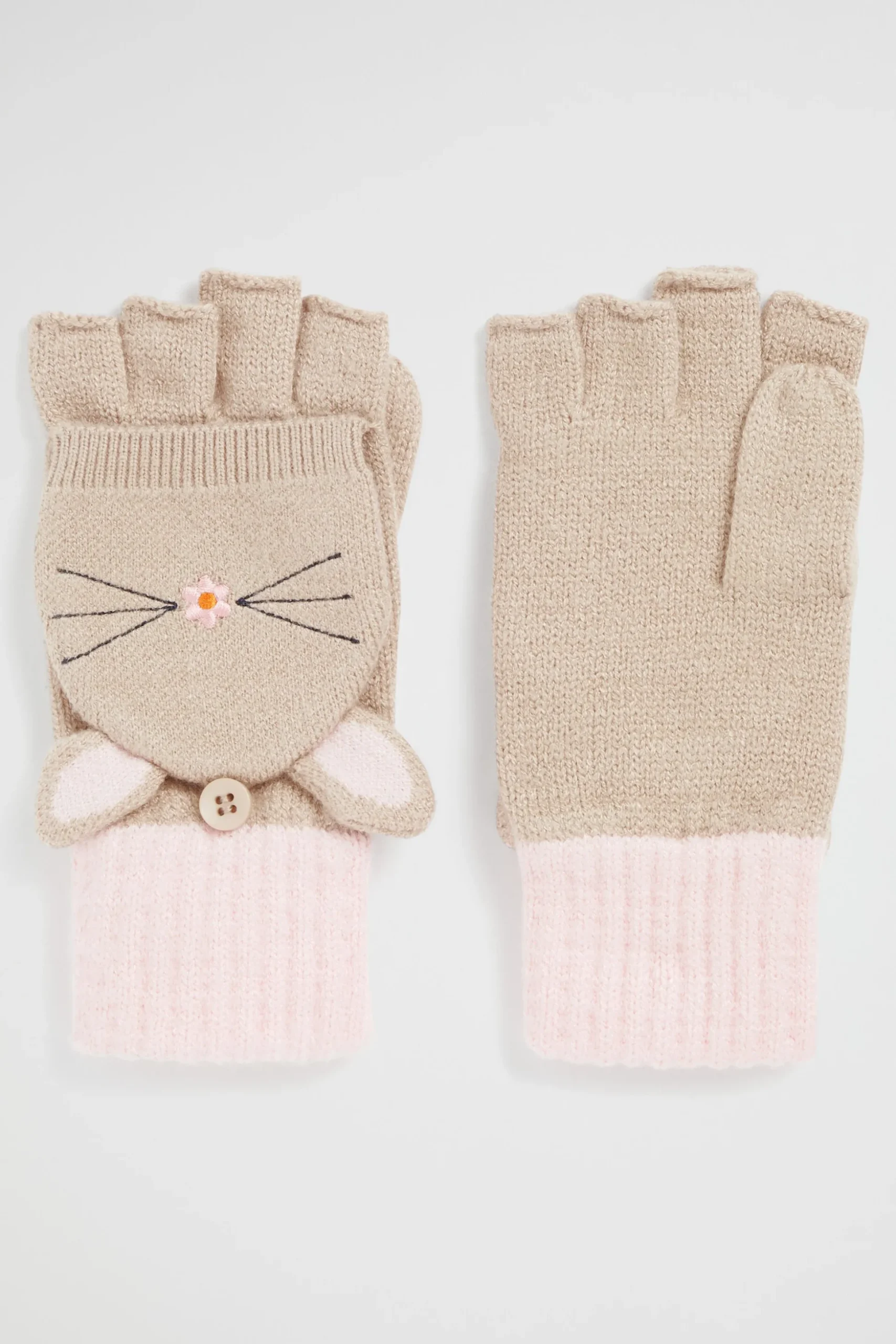 Seed Heritage Ponchos & Capes-Bunny Mittens Multi
