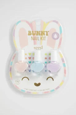 Seed Heritage Beauty & Lips & Nails-Bunny Rainbow 3 Pack Nail Polish Multi