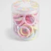 Seed Heritage Hair Accessories-Bunny Rainbow Super Hair Elastics Multi