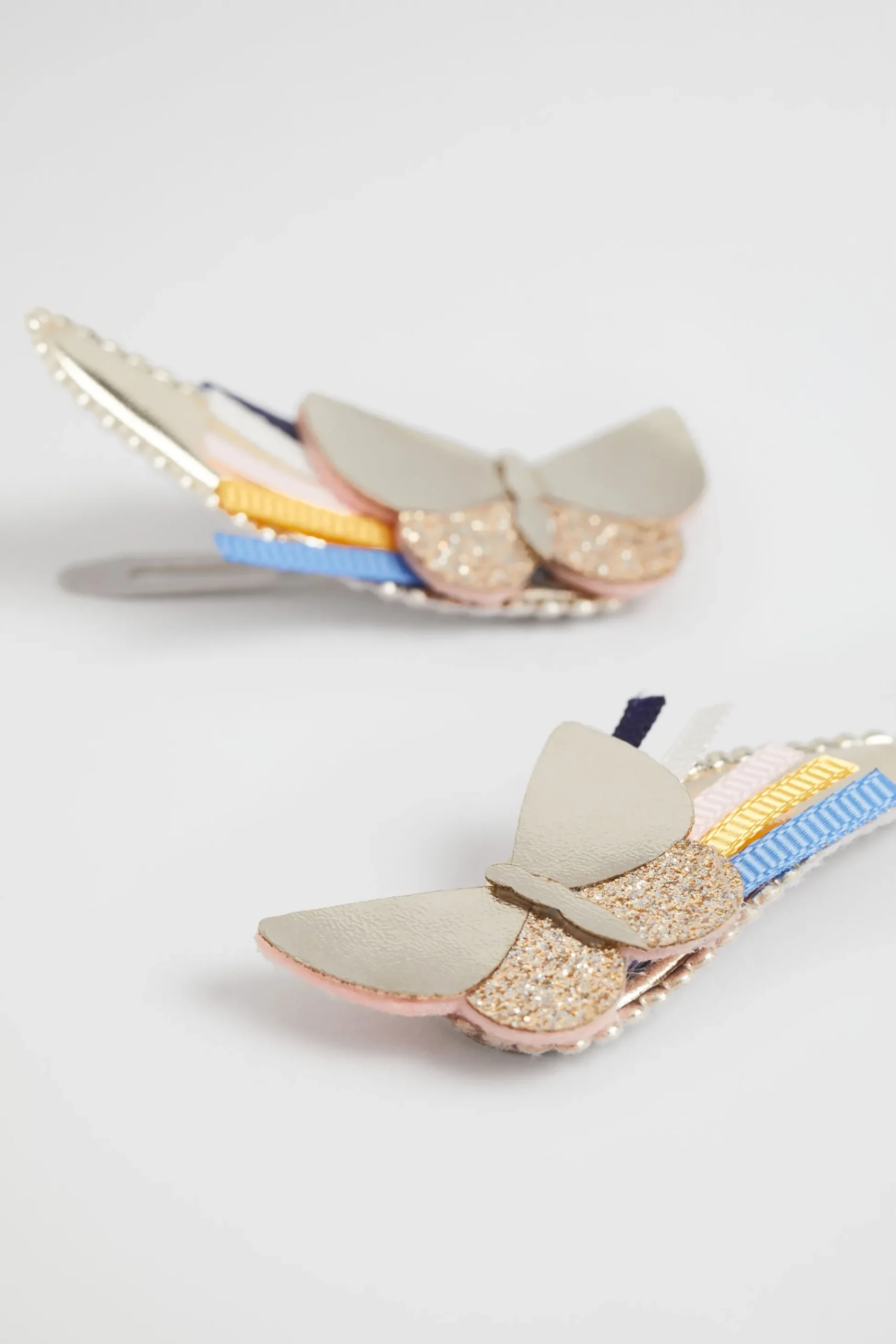Seed Heritage Hair Accessories-Butterfly Grosgrain Snaps Multi