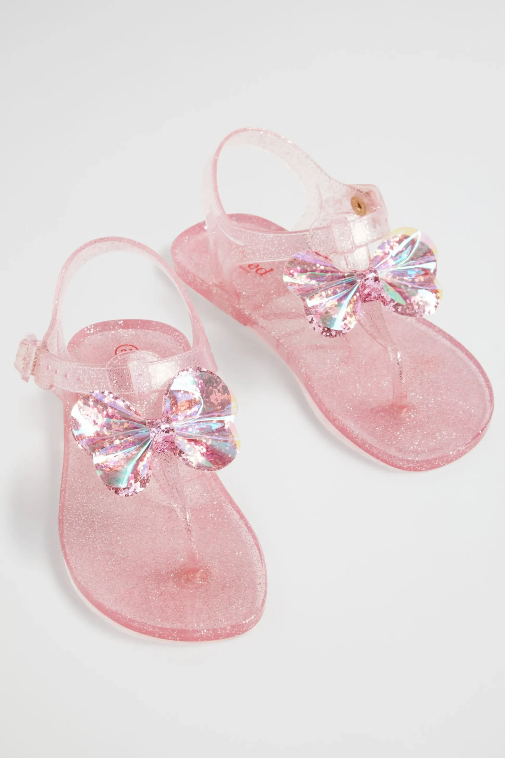 Seed Heritage Sandals & Slides-Butterfly Tbar Jelly Pink
