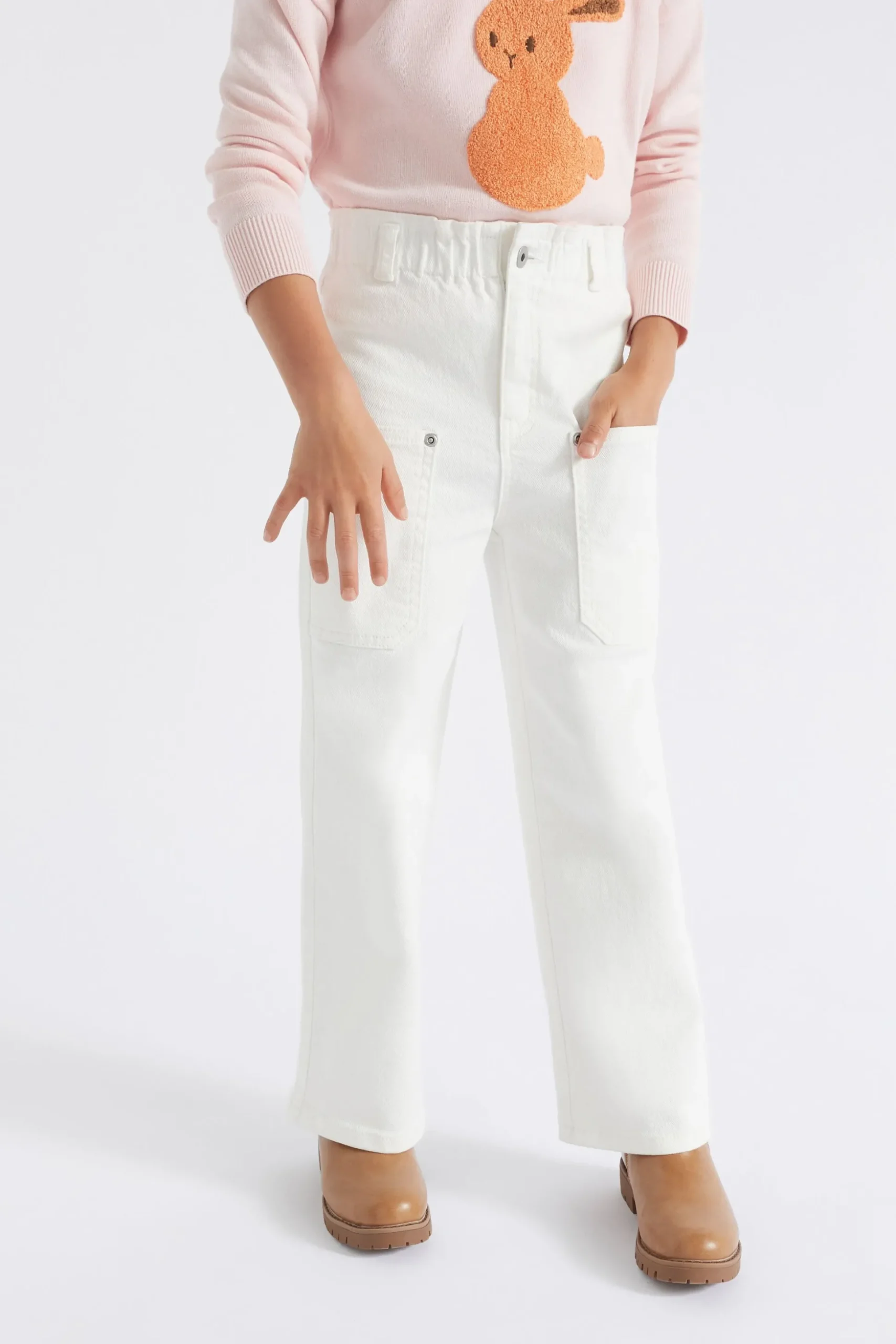 Seed Heritage Denim & Jeans-Cargo Jean Canvas Wash