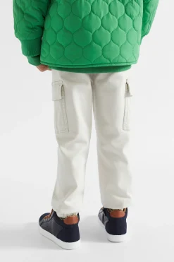 Seed Heritage Pants-Cargo Pant Ecru