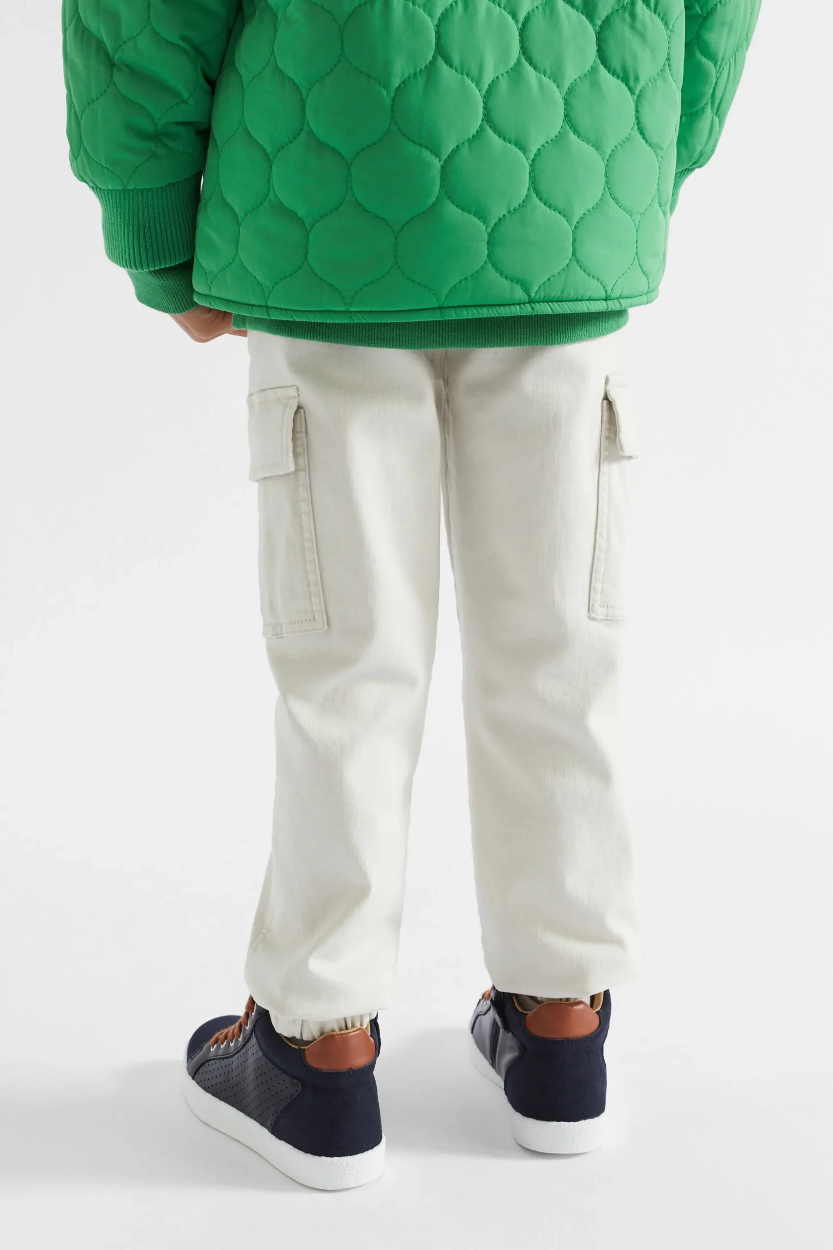 Seed Heritage Pants-Cargo Pant Ecru