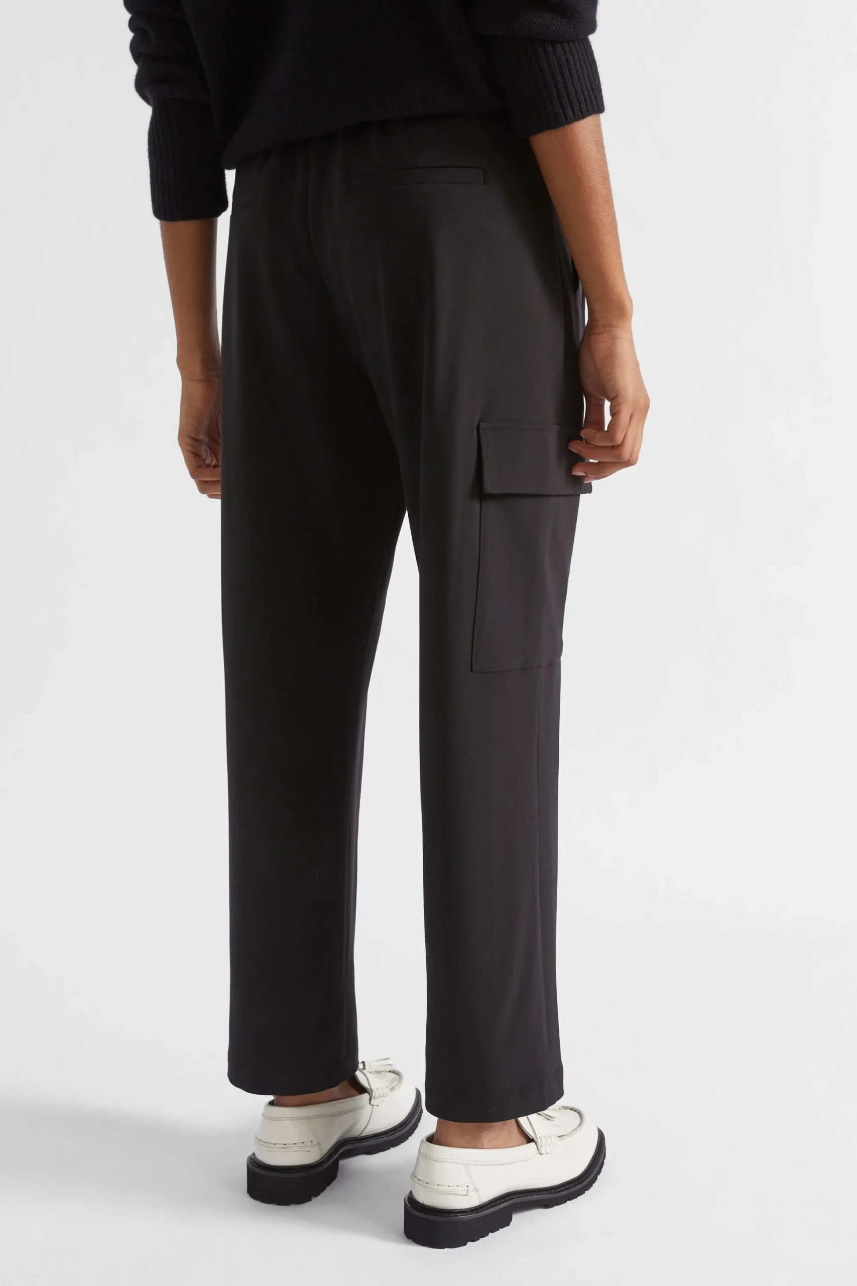 Seed Heritage Pants-Casual Cargo Pant Black