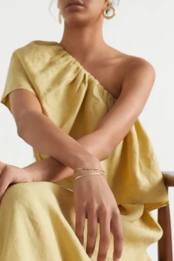 Seed Heritage Jewellery-Chain Bracelet Pack Gold