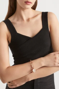 Seed Heritage Jewellery-Chain Charm Bracelet Gold