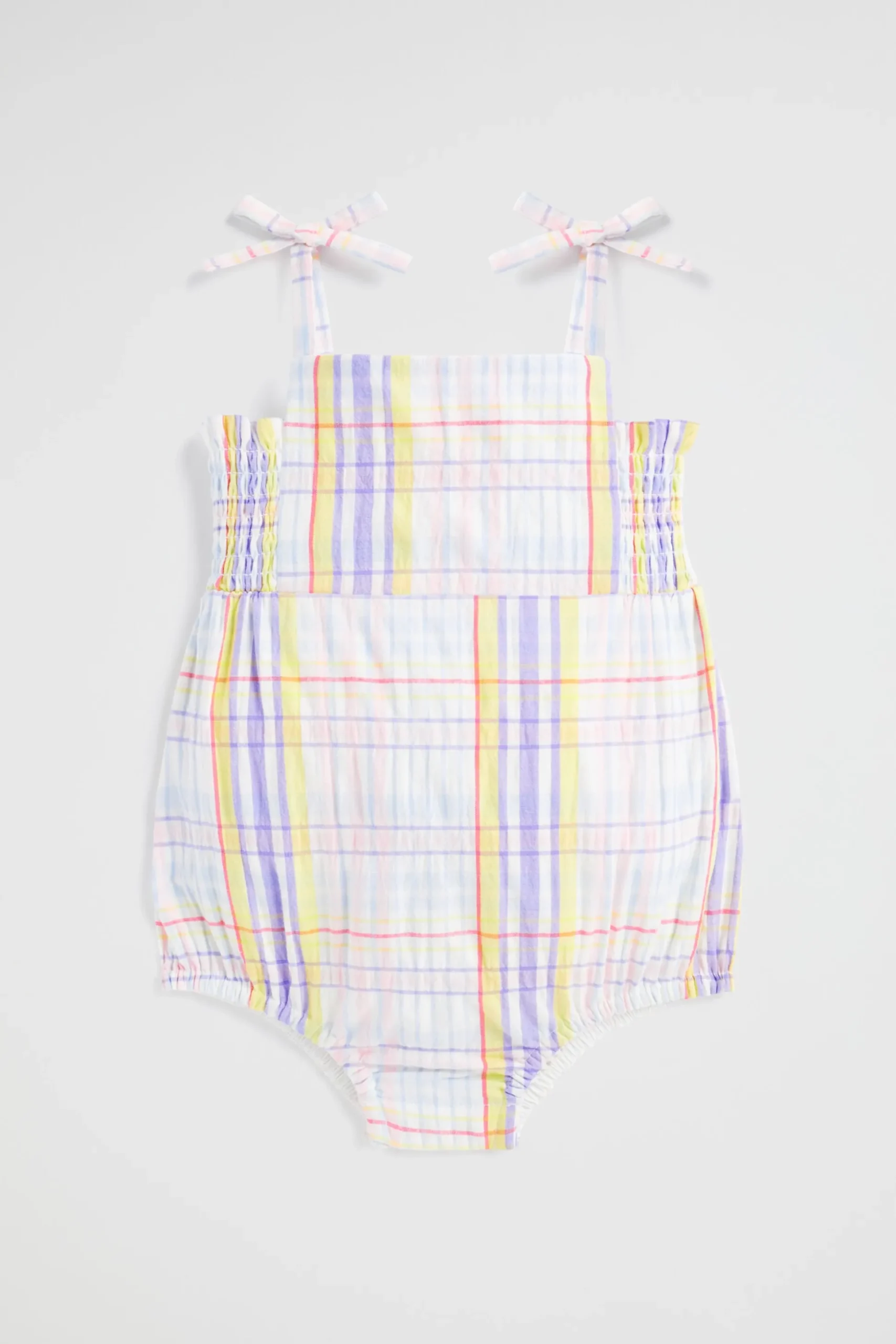Seed Heritage Playsuits & Overalls-Check Romper Multi