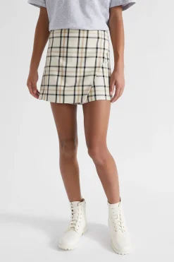 Seed Heritage Skirts-Check Skort Multi