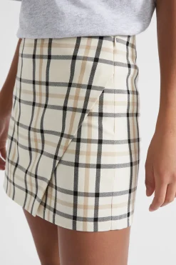 Seed Heritage Skirts-Check Skort Multi