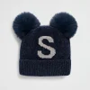 Seed Heritage Beanies-Chenille Initial Beanie S