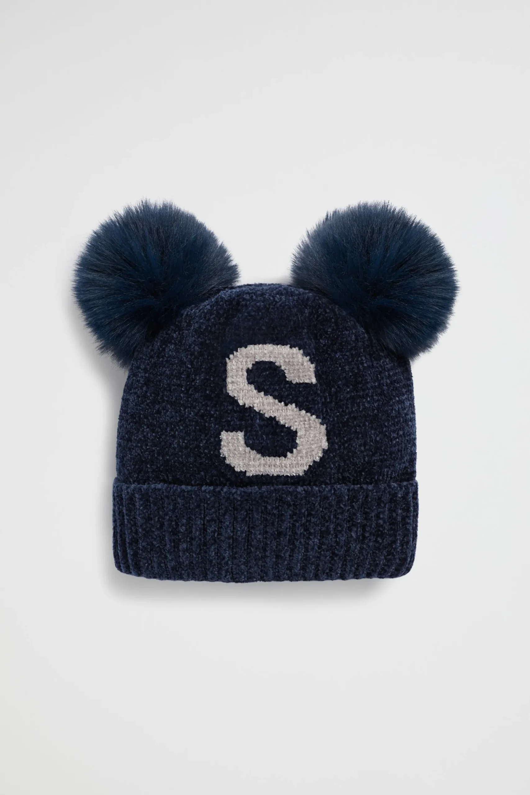 Seed Heritage Beanies-Chenille Initial Beanie S