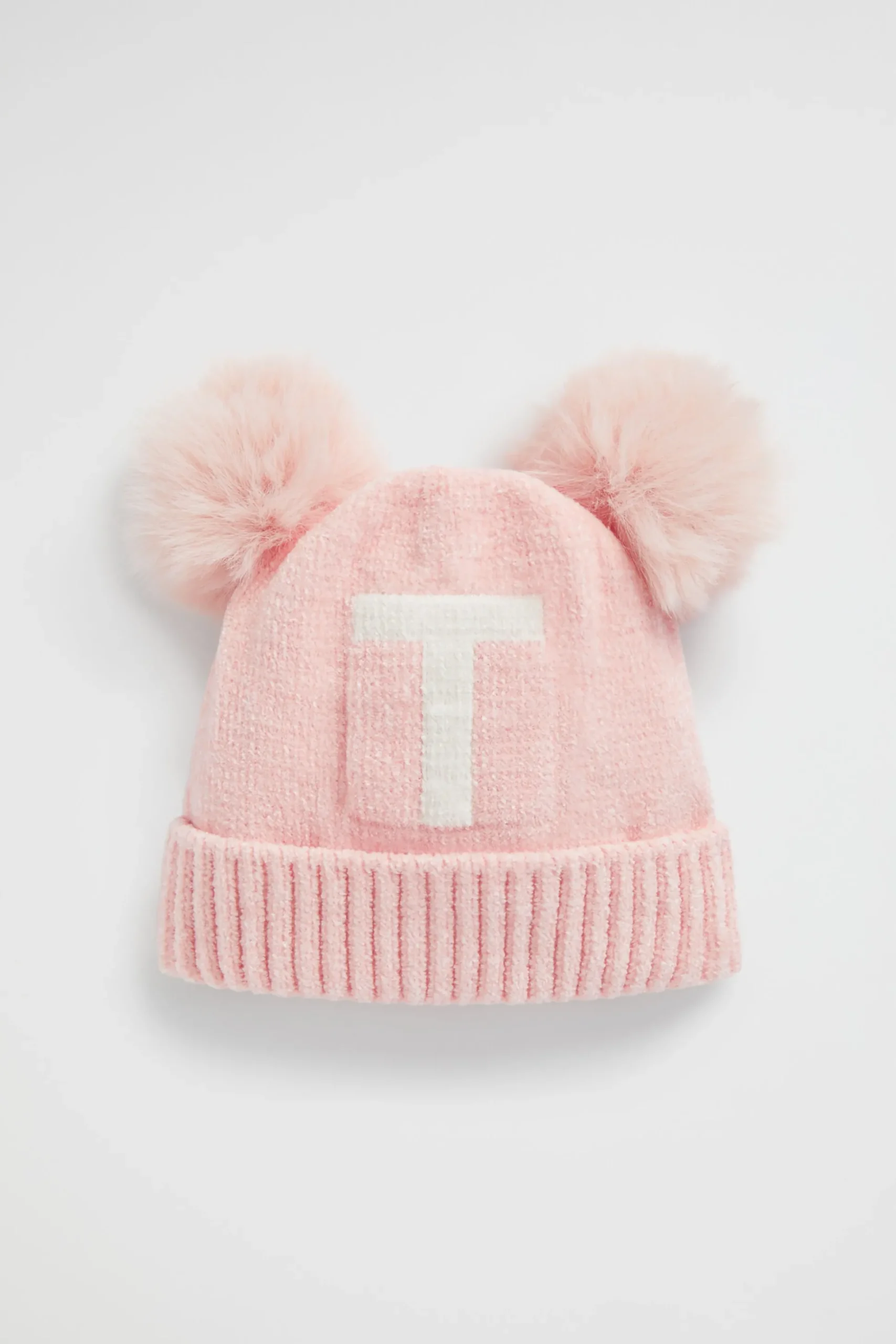 Seed Heritage Beanies-Chenille Iniial Beanie T