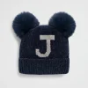 Seed Heritage Beanies-Chenille Initial Beanie J