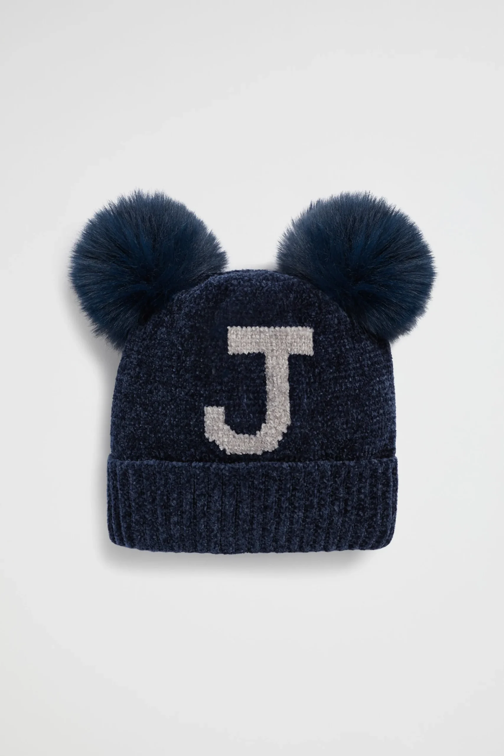 Seed Heritage Beanies-Chenille Initial Beanie J